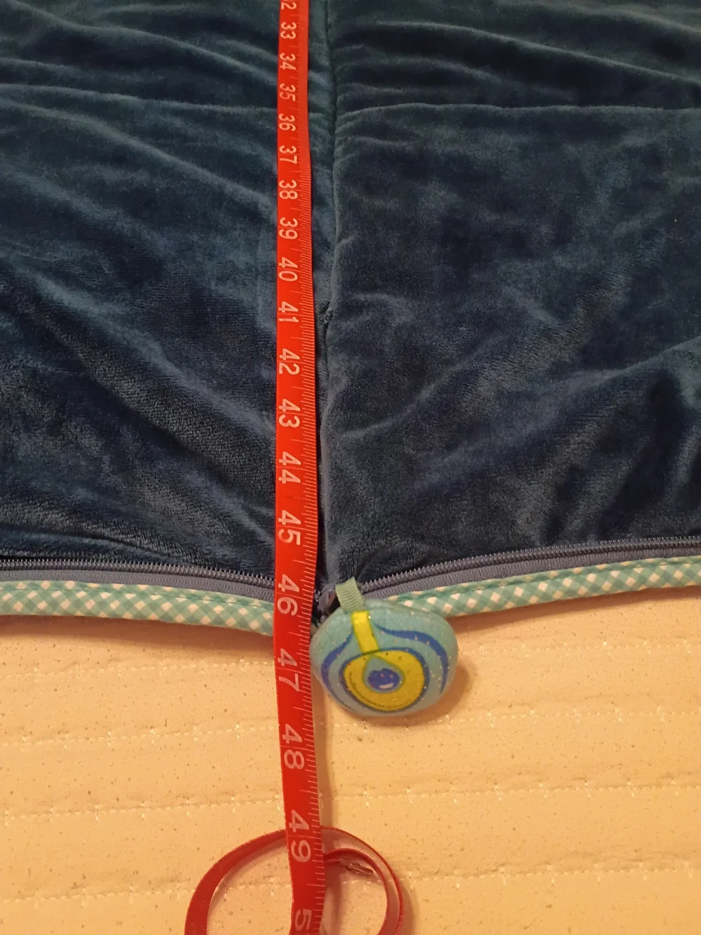 Hugfun Kids Animal Slumber Bag Blue Peacock Sleeping Bag (66